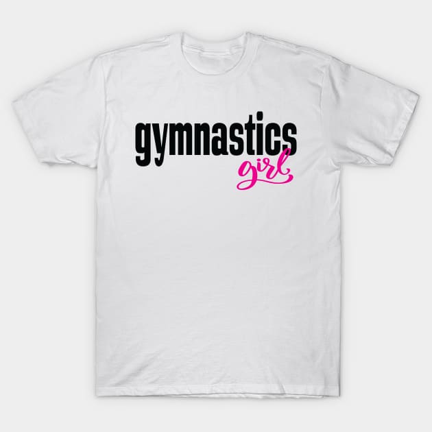 Gymnastics Girl T-Shirt by ProjectX23Red